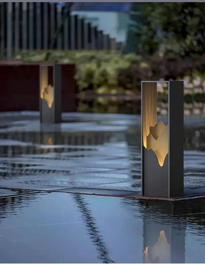 LED Lawn Light AC110V 220V Waterproof IP65 Outdoor Stainless Steel Street Lamp For Garden Path Landscape Park Courtyard Lighting