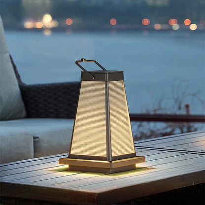 New Outdoor Waterproof Solar Garden Lawn Lamp Camping Balcony Garden Decoration Ambient Light Outdoor Dining-Table Portable Lamp