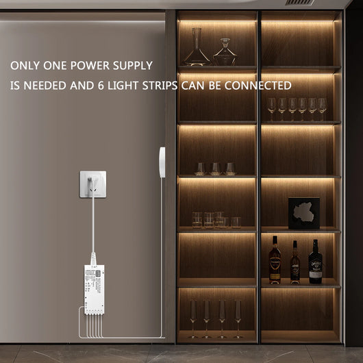 COB LED Strip Wall Light – Touch Dimmable Up & Down Lighting