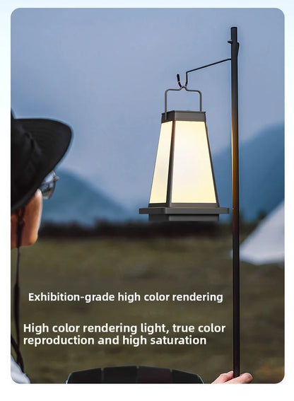 New Outdoor Waterproof Solar Garden Lawn Lamp Camping Balcony Garden Decoration Ambient Light Outdoor Dining-Table Portable Lamp