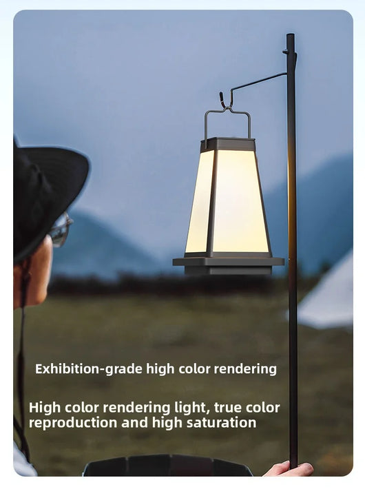 Portable Solar Outdoor Lamp – Waterproof Garden & Patio Light