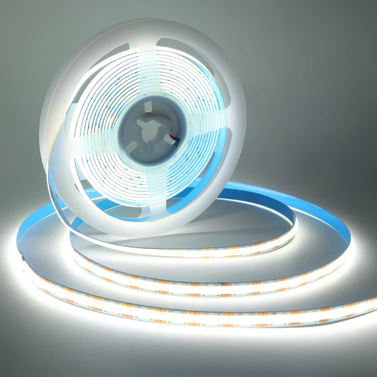 COB LED Strip Light 528LEDs/m – Ultra Bright 12V/24V