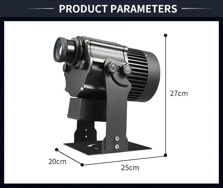 200W Outdoor Waterproof Gobo LED Custom Advertising Light