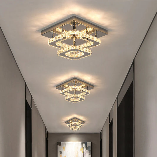 CrystalElegance™ Nordic LED Flush Light