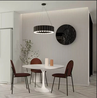 Nordic Led Carousel Pendant Light Luxury Designer Chandelier Lighting Gold Electroplating Restaurant Living Room Decor