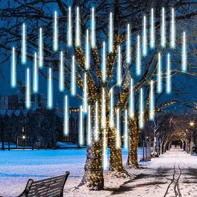 30cm LED Meteor Shower Rain Lights for Outdoor