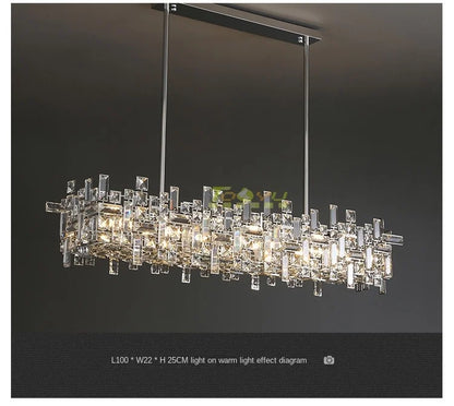 Modern Luxury LED Crystal Chandelier