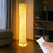Modern Art Deco LED Floor Lamp with Remote Control – Warm Ambient Lighting for Bedroom & Living Room