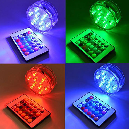 RGB Solar Floating Pool Light – IP68 Waterproof with Remote Control