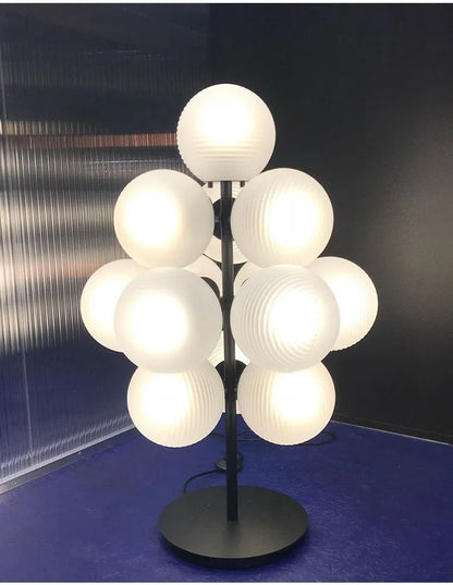 Modern Glass Bubble Floor Lamp