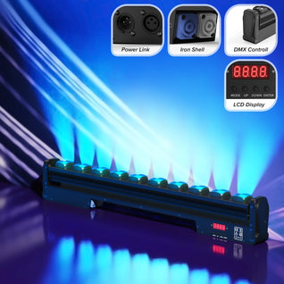 250W RGBW LED Wall Washer Beam Light | DMX512 Stage Lighting