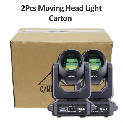 2PCS 200W LED Moving Head Beam & Spot Stage Lights
