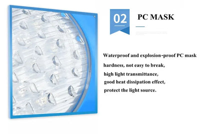 IP68 Stainless Steel LED Pool Light – Waterproof RGB Underwater Lighting