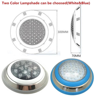 AC12V 35W 360LED Waterproof Pool Light Multicolor RGB Underwater Lamp with Remote Control