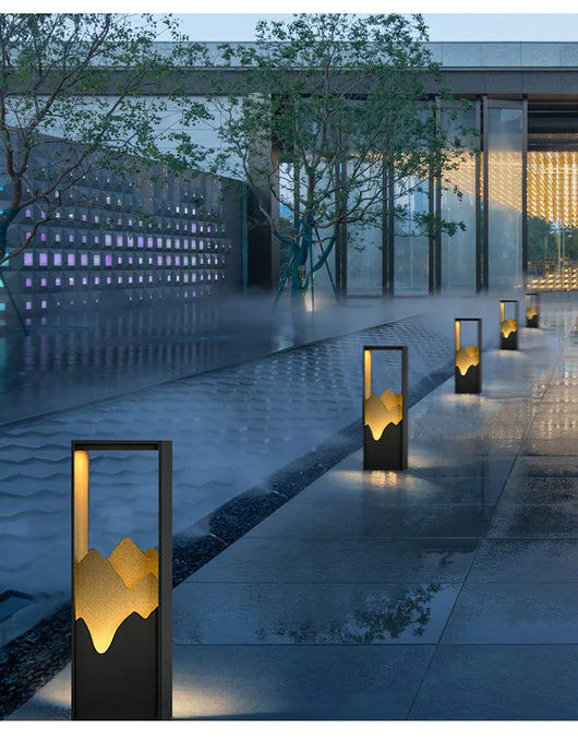 Stainless Steel LED Lawn Light – IP65 Waterproof Outdoor Path Lamp