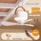Portable Rechargeable Ceiling Fan with LED Light & Remote Control