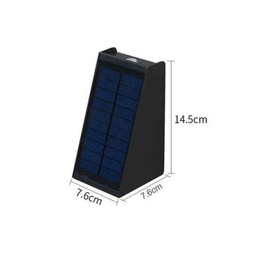 Solar Up & Down Wall Light – Modern Outdoor Fence & Garden Lamp | Replace