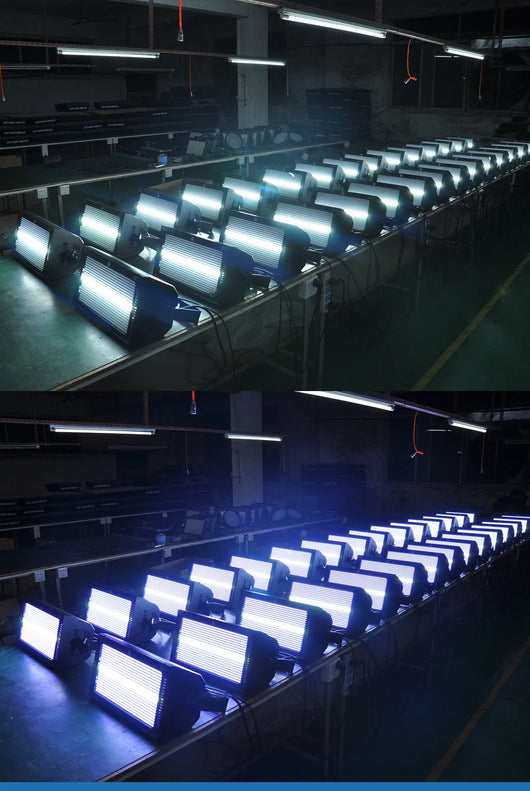 1000W LED RGB Stage Light – DMX Strobe, Wash & Multi-Effect Lighting