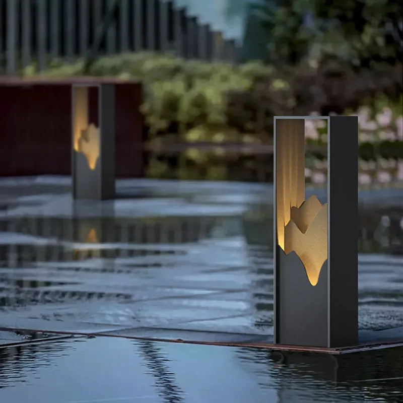 LED Lawn Light AC110V 220V Waterproof IP65 Outdoor Stainless Steel Street Lamp For Garden Path Landscape Park Courtyard Lighting