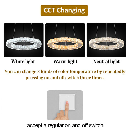 Ring Led Hanging Light Pendant Lamp Luxury Gold Copper New Chandelier Lustre Ceiling Lamp Living Dining Room Home Decor Fixture| Upload