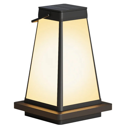 New Outdoor Waterproof Solar Garden Lawn Lamp Camping Balcony Garden Decoration Ambient Light Outdoor Dining-Table Portable Lamp