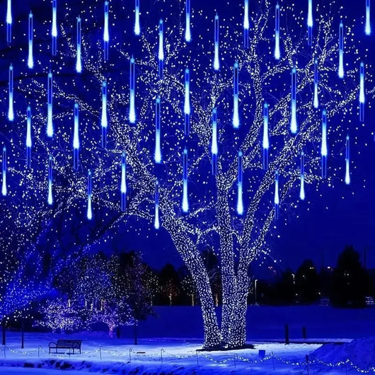 30cm LED Meteor Shower Rain Lights for Outdoor