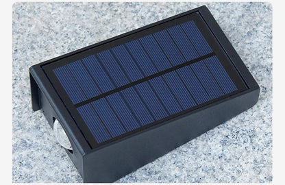 Outdoor Solar Lights Sunlight Garden Fence Outdoor Solar Lights Solar Stair Lights Up and Down Courtyard Street Modern Wall Lamps