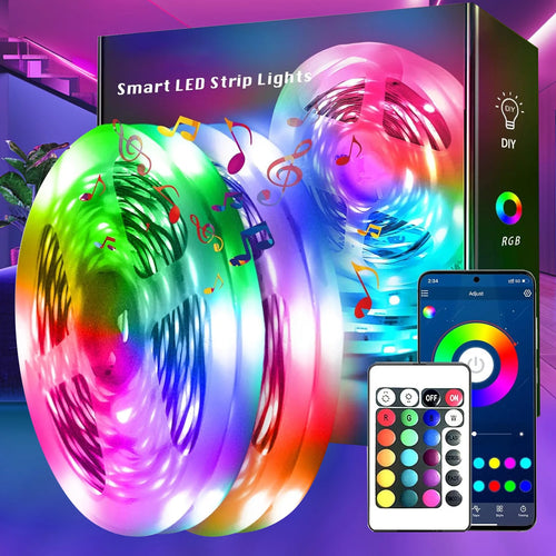 200 Ft Smart RGB Strip Lights