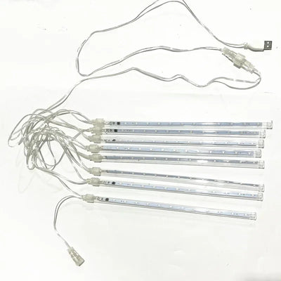 30cm LED Meteor Shower Rain Lights for Outdoor