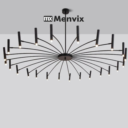 Modern Dimmable LED Chandelier with High-Lumen Illumination