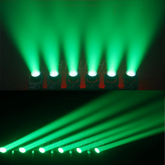 7×40W RGBW Moving Head Light – DMX Wash Beam Zoom Stage Lighting
