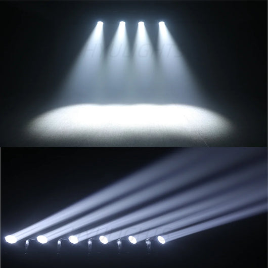 7×40W RGBW Moving Head Light – DMX Wash Beam Zoom Stage Lighting