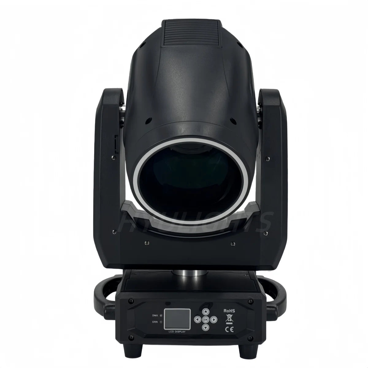 380W 20R Moving Head Beam Light – DMX512 Stage Lighting with Dual Prism, 14 Gobos & RGB Halo Effects