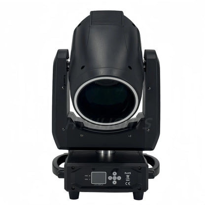 380W 20R Moving Head Beam Light – DMX512 Stage Lighting with Dual Prism, 14 Gobos & RGB Halo Effects