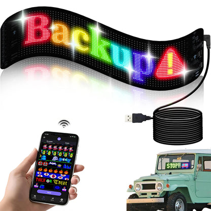 LED Car Programmable Matrix Display Panel