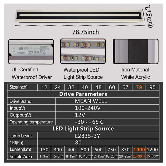 Modern LED Outdoor Wall Sconce – IP67 Frosted Acrylic Light