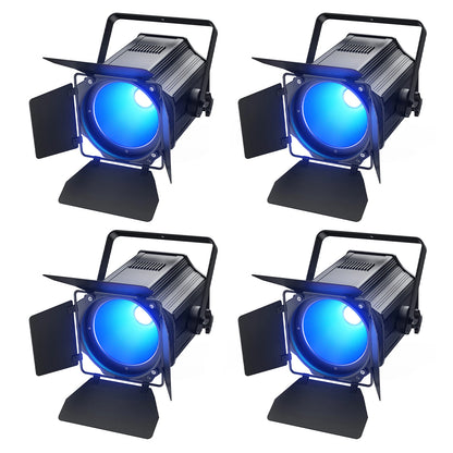 200W 6-in-1 RGBWA+UV COB Par Lights
