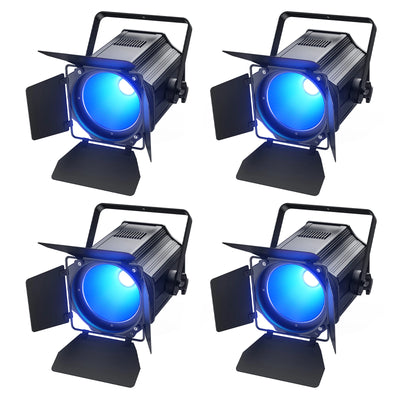 200W RGBWA+UV COB Par Light – 6-in-1 DMX512 Stage Wash Light