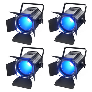 200W RGBWA+UV COB Par Light – 6-in-1 DMX512 Stage Wash Light