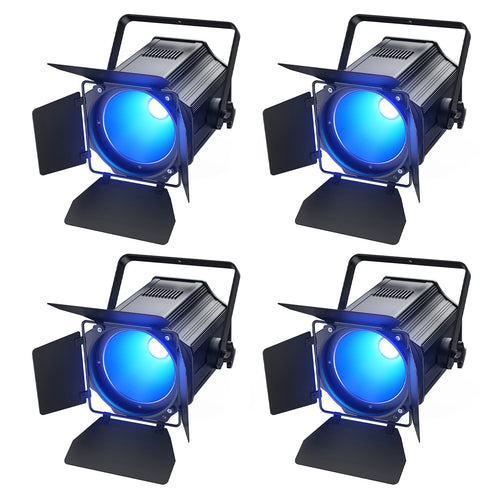 200W RGBWA+UV COB Par Light – 6-in-1 DMX512 Stage Wash Light