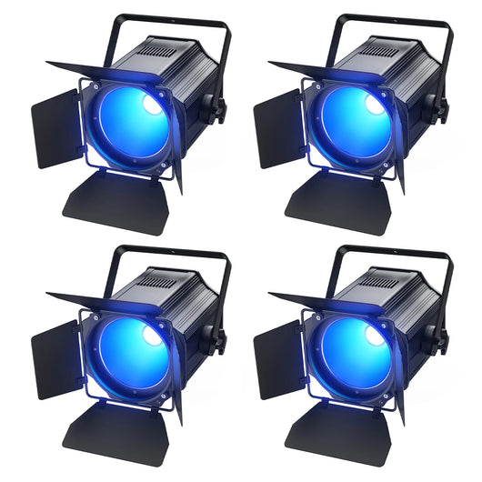 200W RGBWA+UV COB Par Light – 6-in-1 DMX512 Stage Wash Light