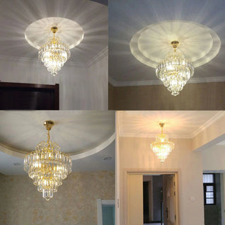 Luxury K9 Crystal Chandelier – Elegant Modern Ceiling Light