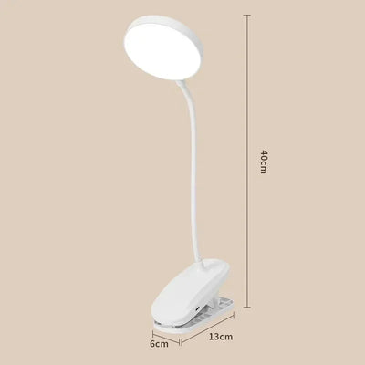 USB Rechargeable LED Desk Lamp with Touch Control – 3-Mode Eye Protection Table Light