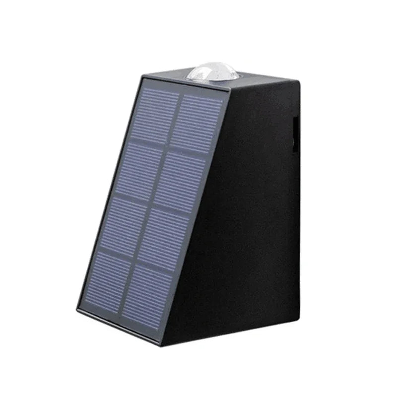 Outdoor Solar Lights Sunlight Garden Fence Outdoor Solar Lights Solar Stair Lights Up and Down Courtyard Street Modern Wall Lamps