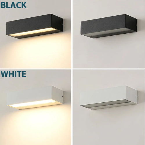 IISINUO IP65 LED Outdoor Wall Sconce – Modern Weatherproof Light