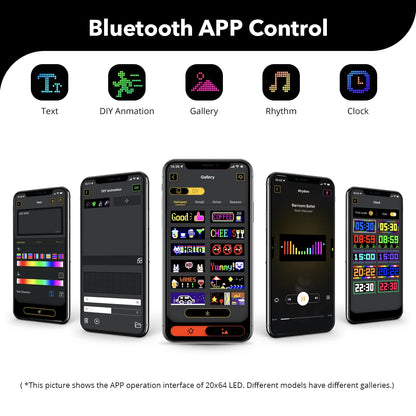 LED Car Programmable Matrix Display Panel