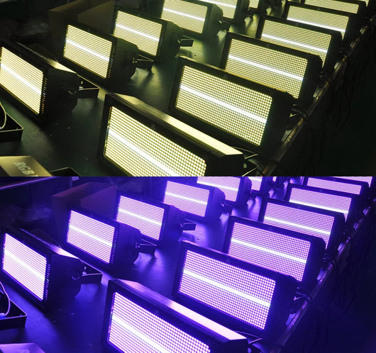 1000W LED RGB Stage Light – DMX Strobe, Wash & Multi-Effect Lighting