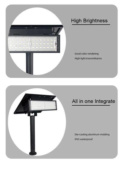 Outdoor IP65 Solar Powered LED Sign & Billboard Light