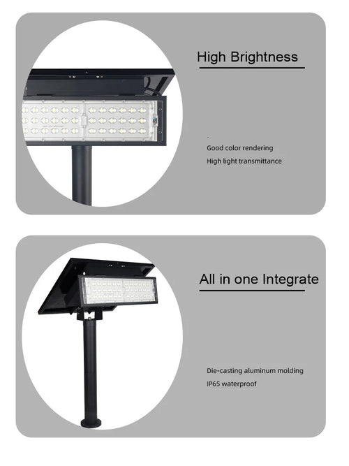 Solar LED Sign Light IP65 – Outdoor Billboard, Wall & Pathway Lighting