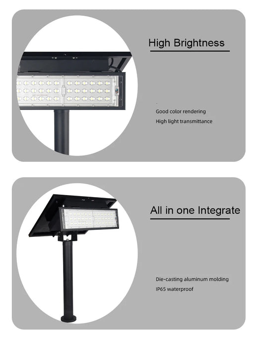 Solar LED Sign Light IP65 – Outdoor Billboard, Wall & Pathway Lighting